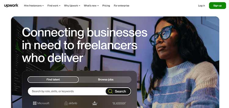 سایت فریلنسری آپورک (Upwork)